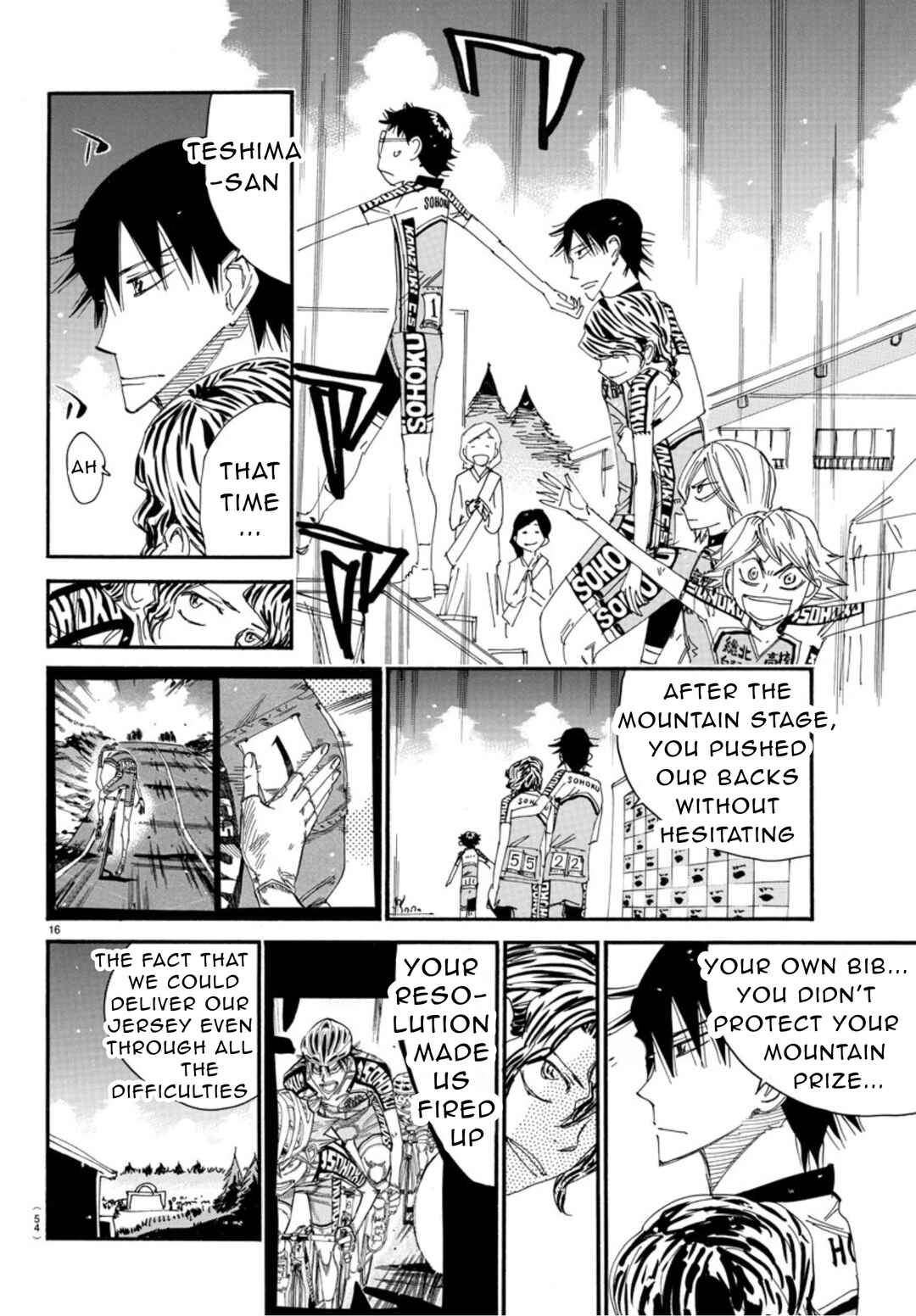 Page 15 Chapter 543 Yowamushi Pedal
