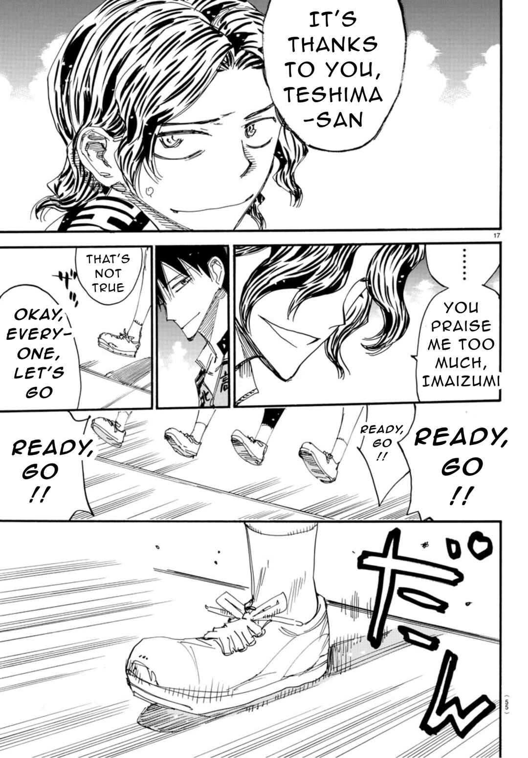 Page 16 Chapter 543 Yowamushi Pedal