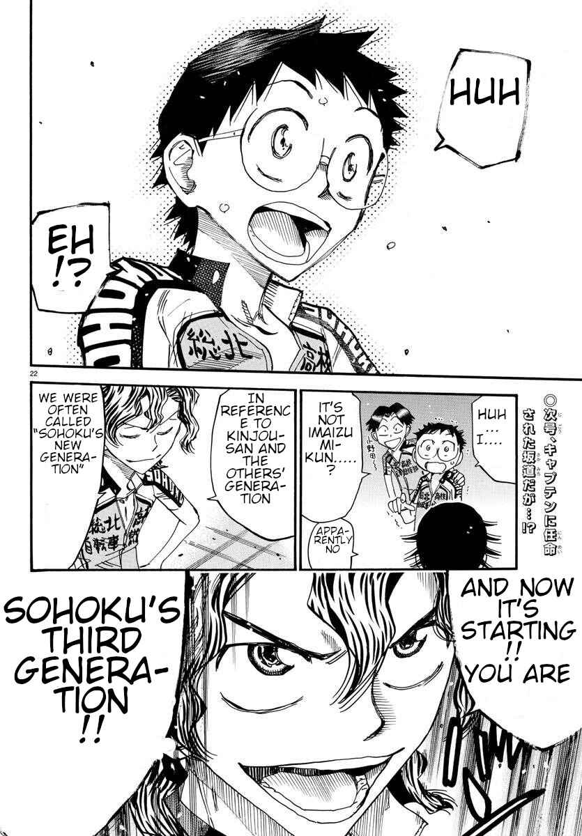 Page 22 Chapter 605 Yowamushi Pedal