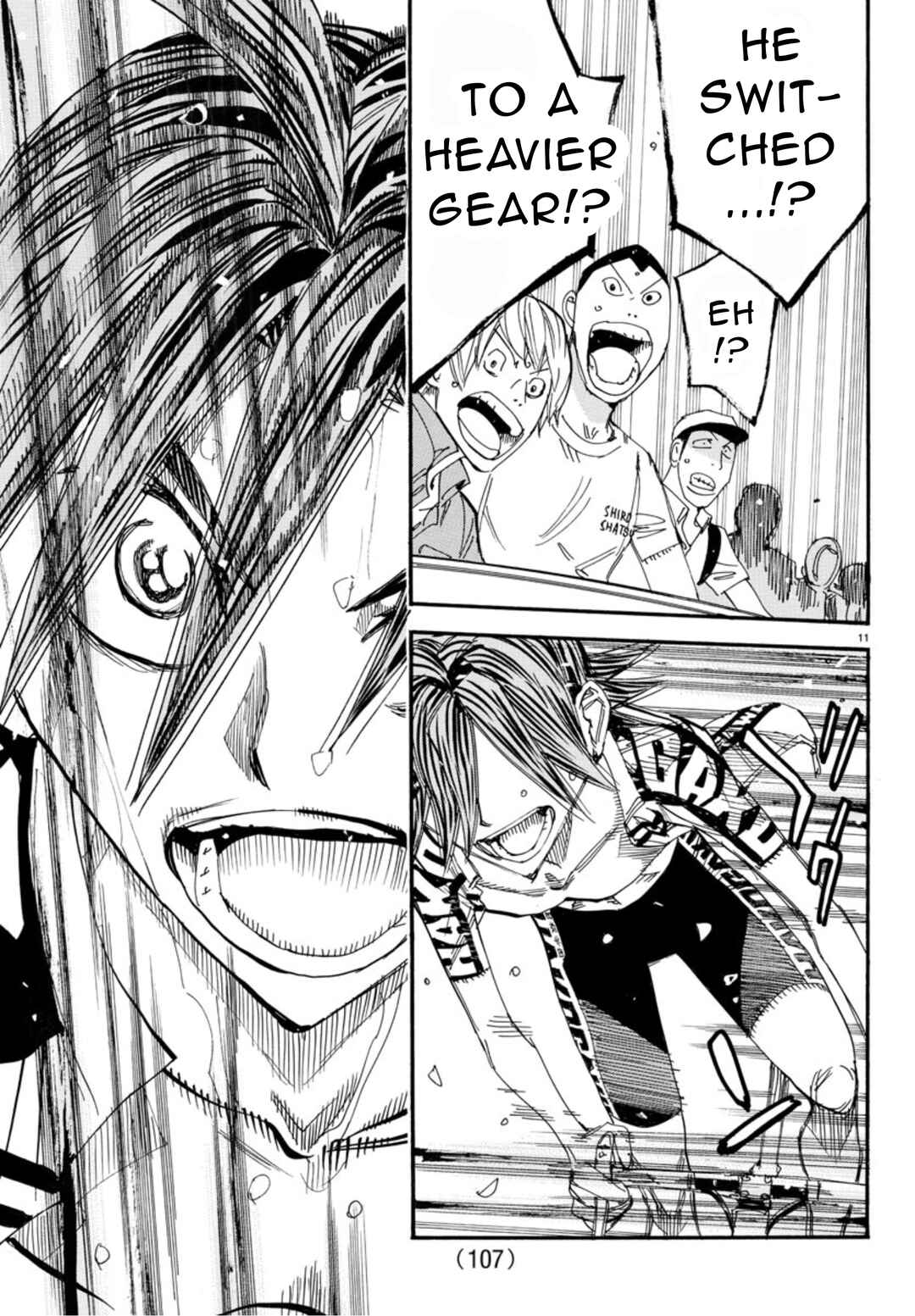 Page 11 Chapter 538 Yowamushi Pedal