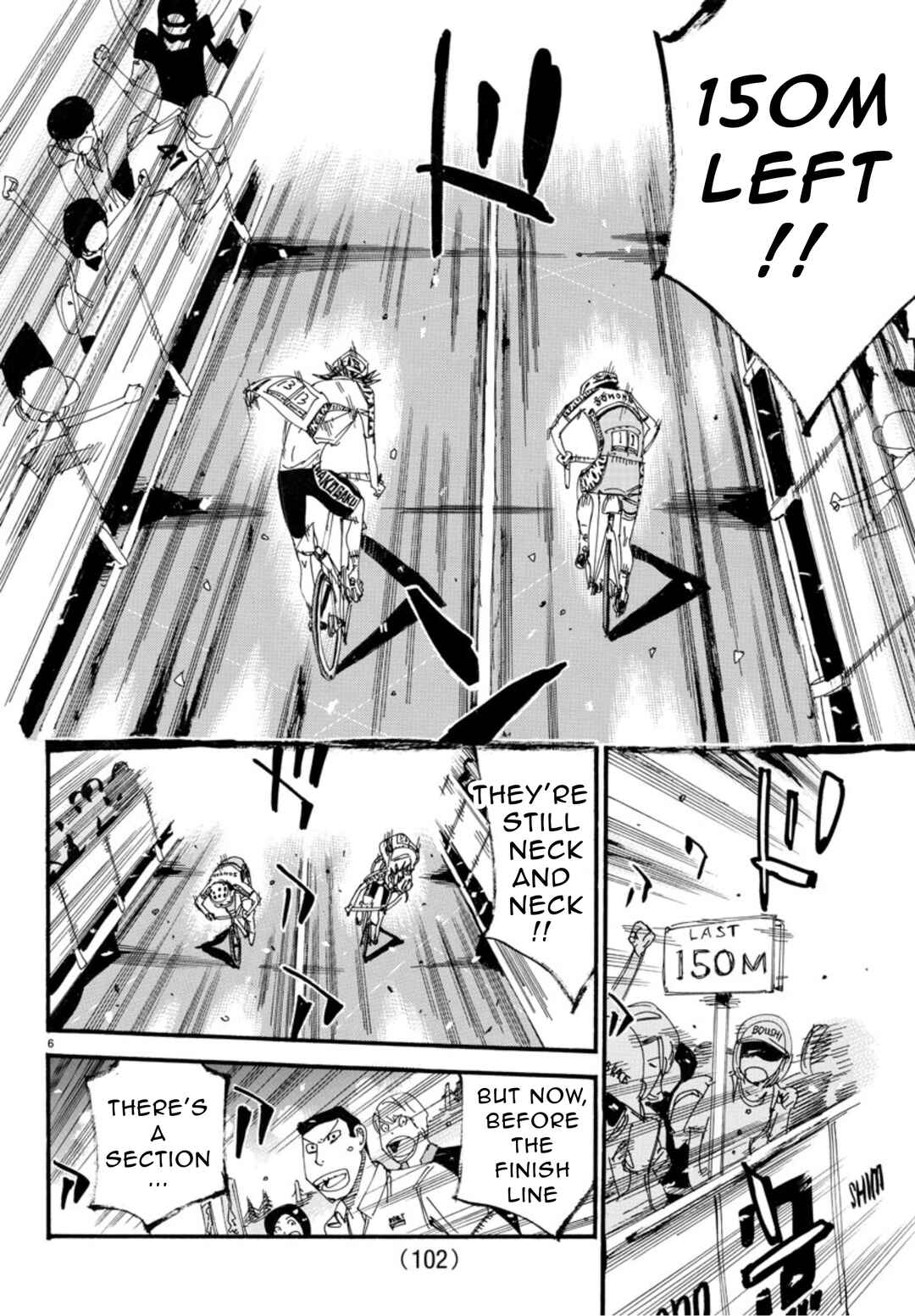 Page 6 Chapter 538 Yowamushi Pedal