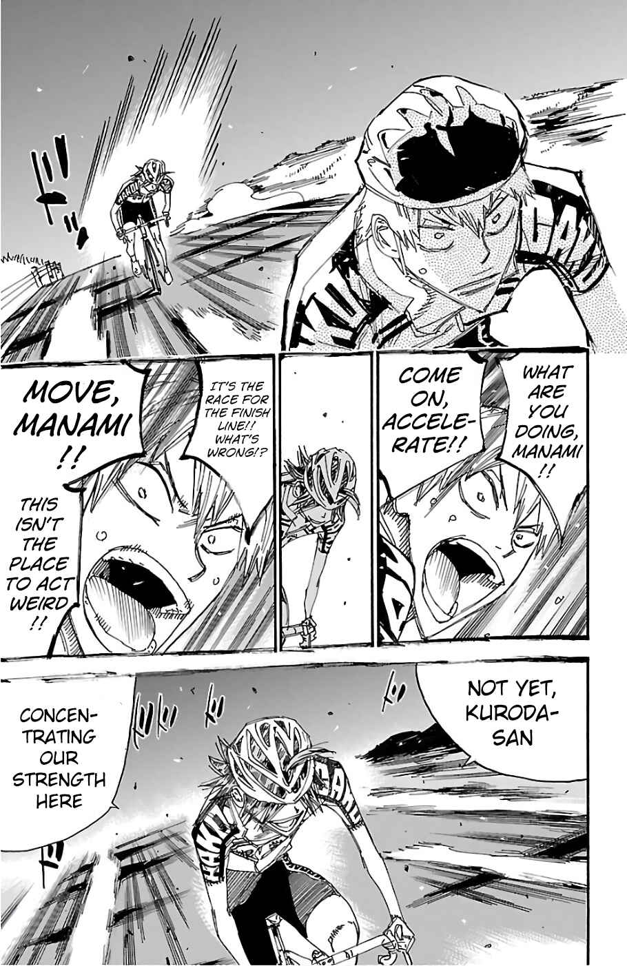 Page 14 Chapter 483 Yowamushi Pedal