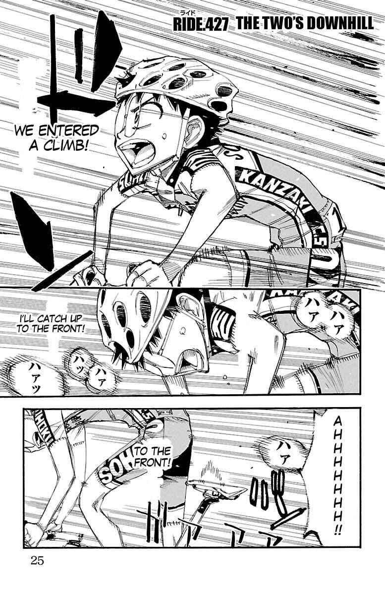 Page 1 Chapter 427 Yowamushi Pedal