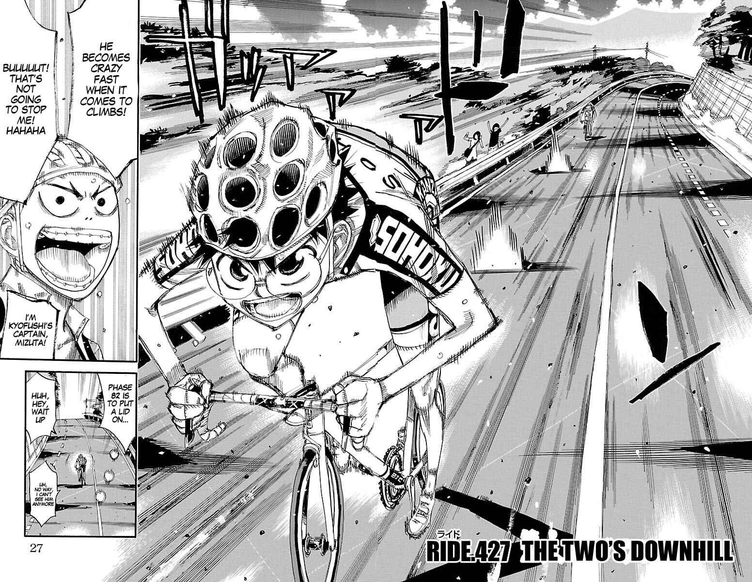 Page 2 Chapter 427 Yowamushi Pedal
