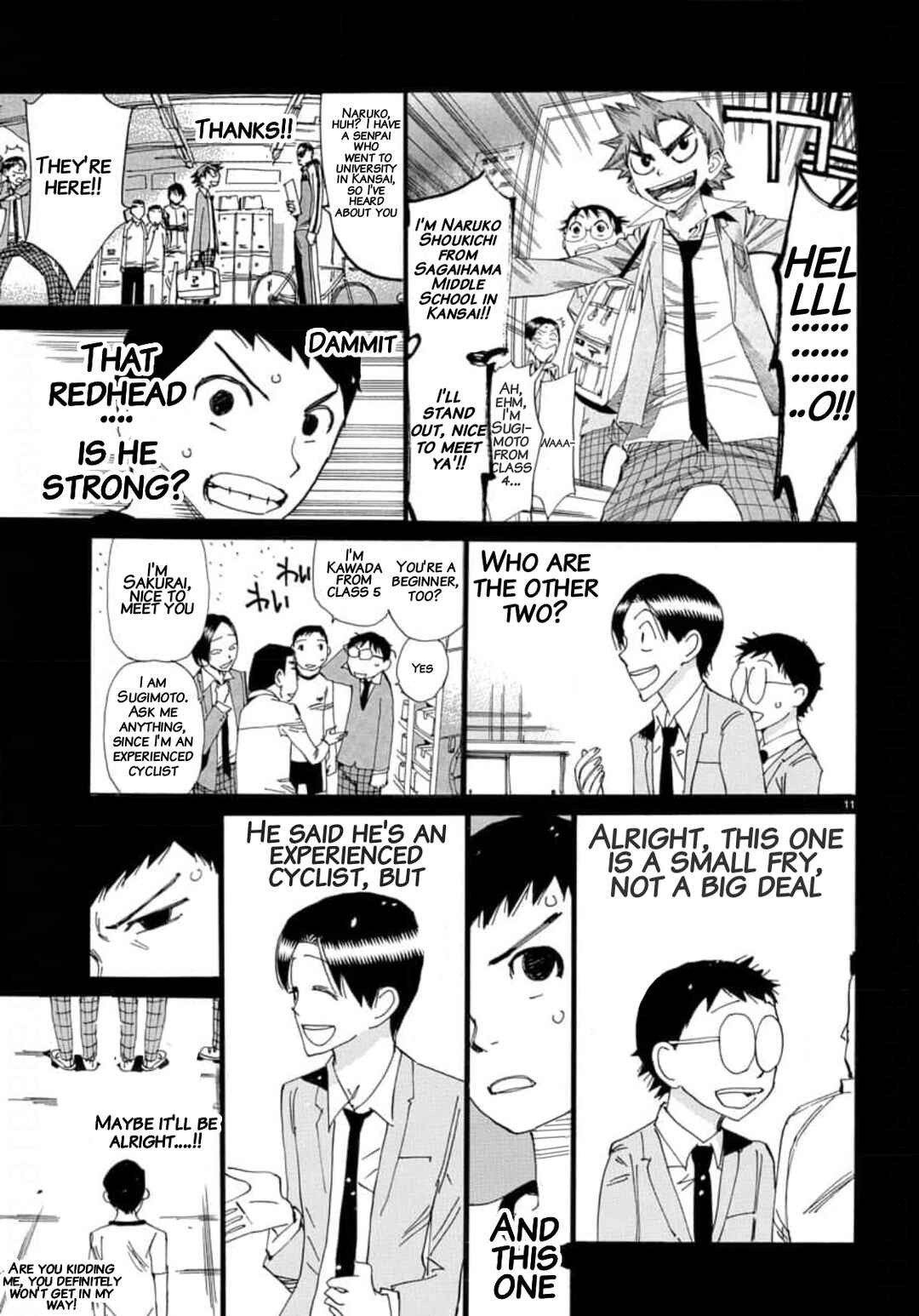 Page 10 Chapter 640 Yowamushi Pedal