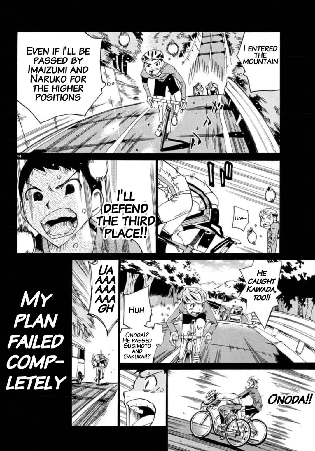 Page 12 Chapter 640 Yowamushi Pedal
