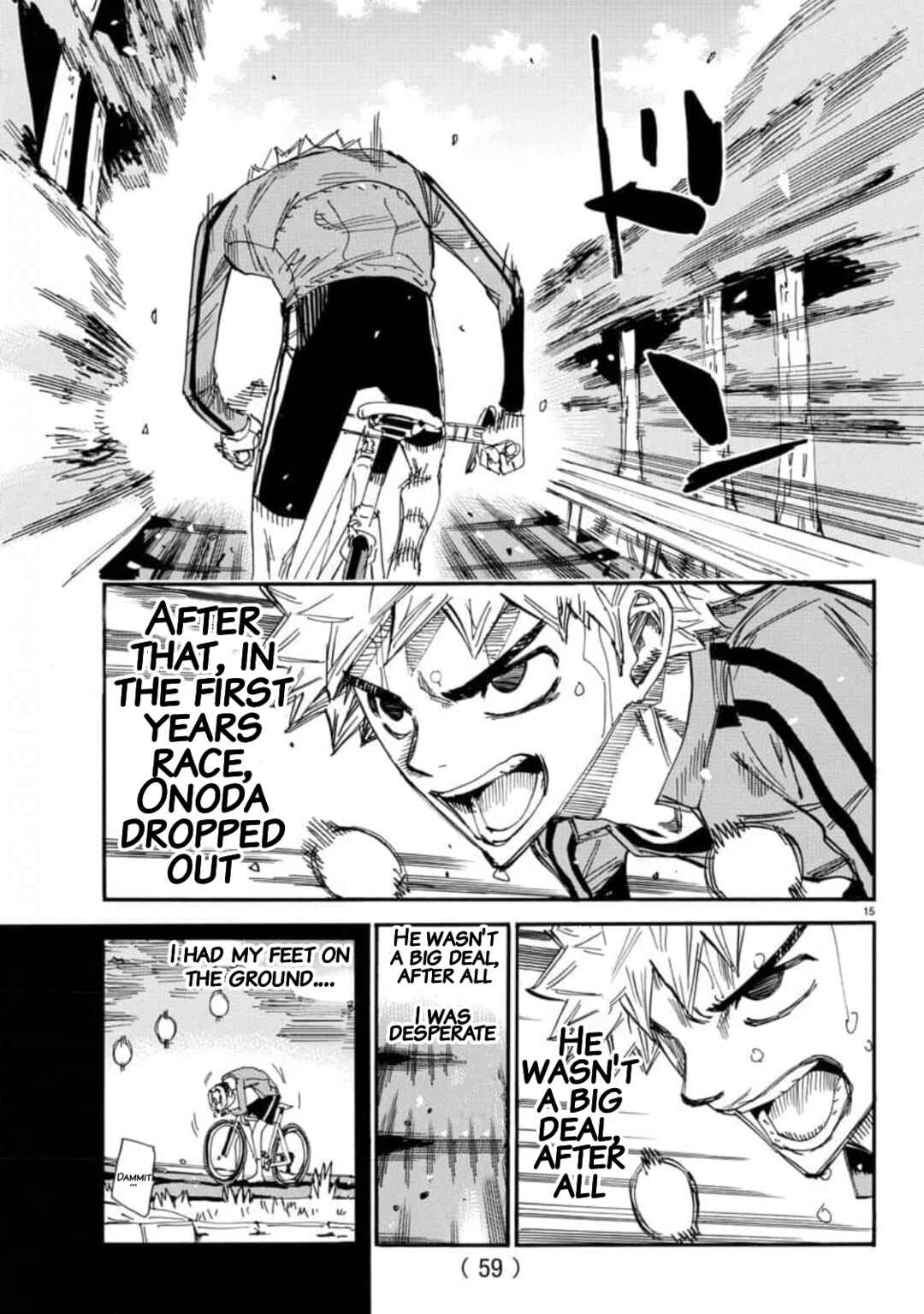 Page 13 Chapter 640 Yowamushi Pedal