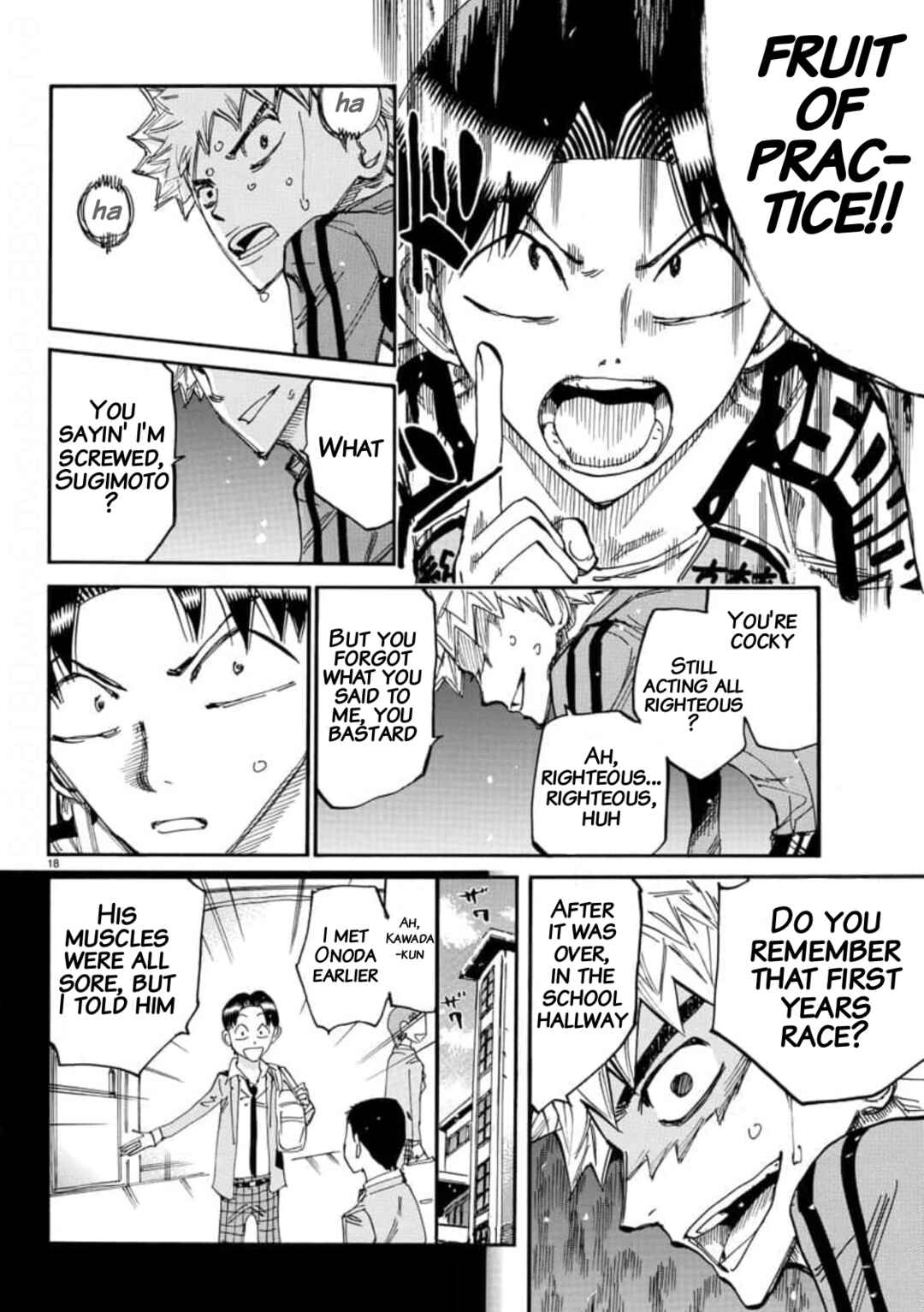Page 16 Chapter 640 Yowamushi Pedal