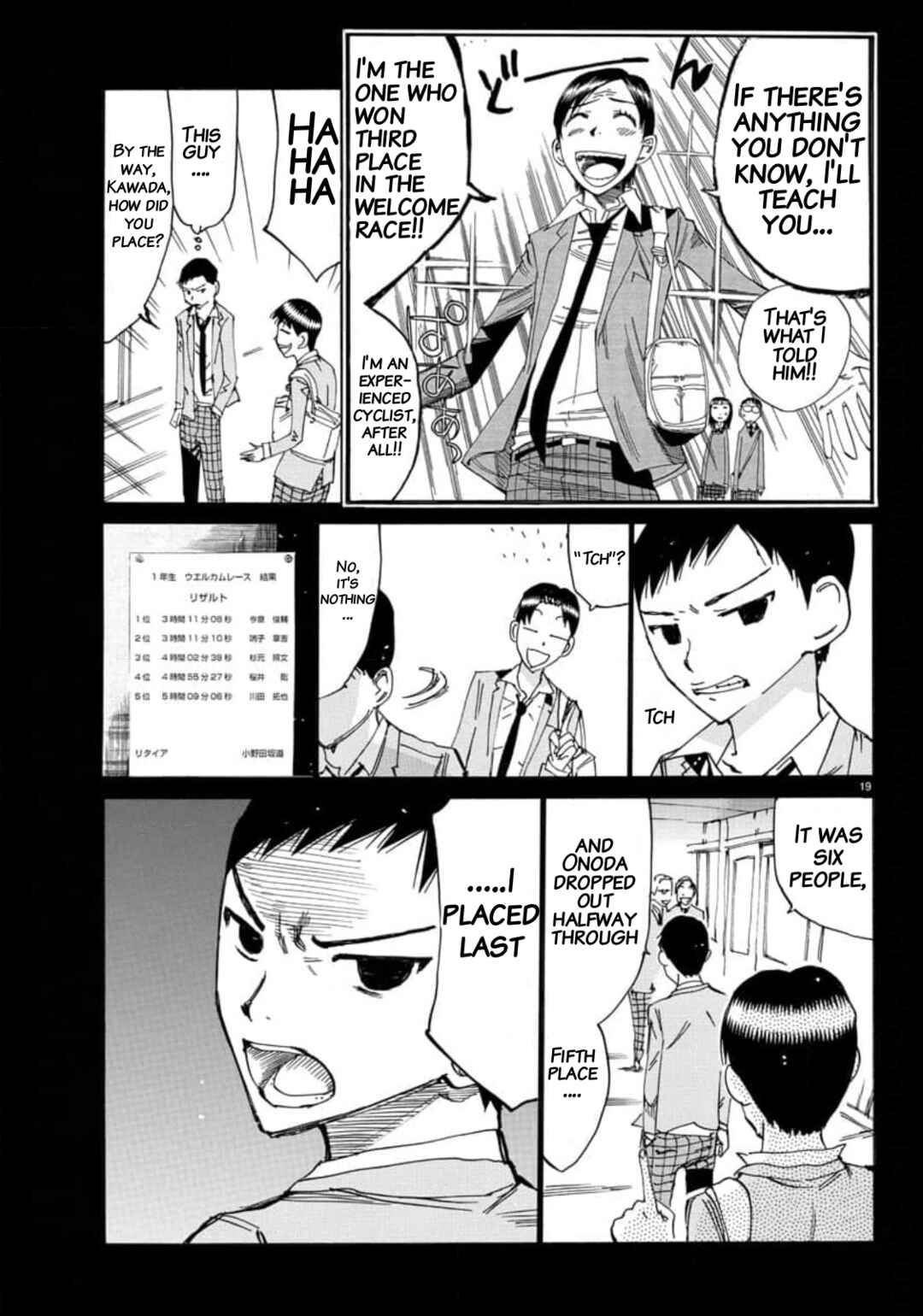 Page 17 Chapter 640 Yowamushi Pedal