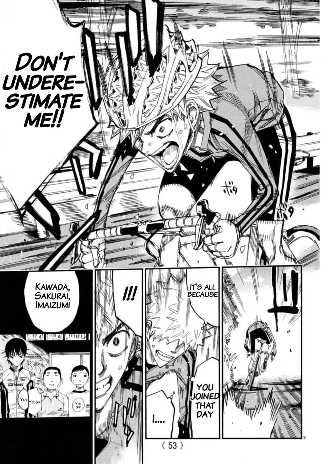 Page 7 Chapter 640 Yowamushi Pedal