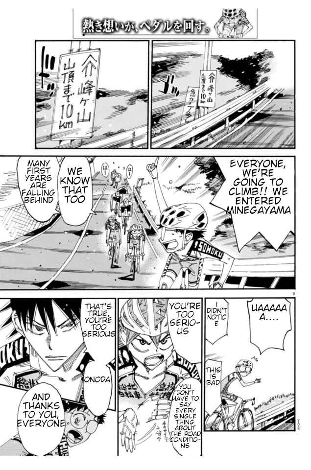 Page 10 Chapter 607 Yowamushi Pedal