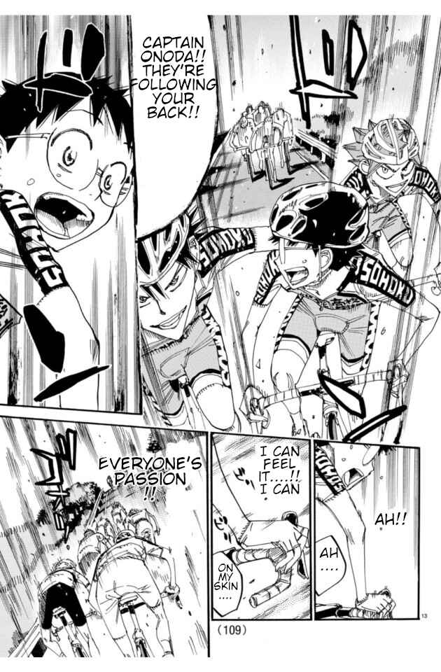 Page 14 Chapter 607 Yowamushi Pedal