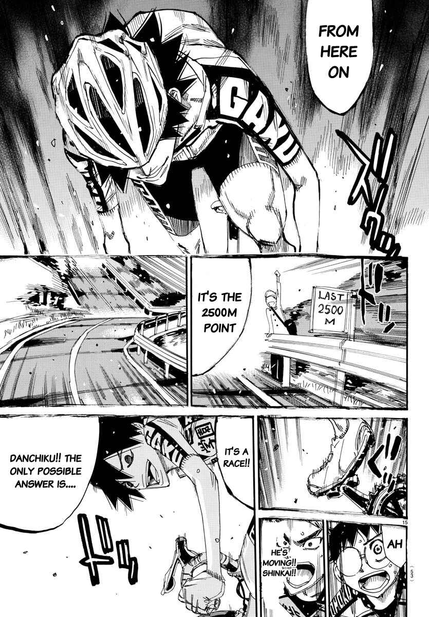 Page 15 Chapter 626 Yowamushi Pedal
