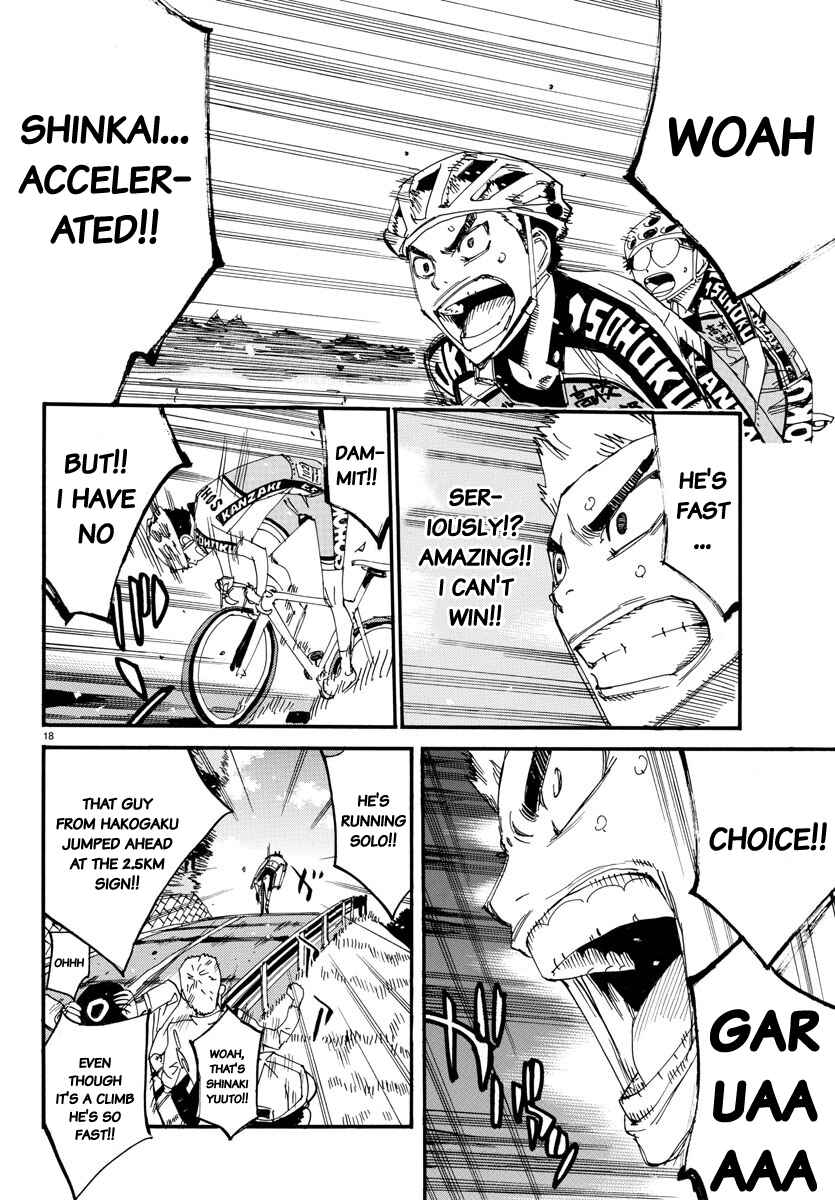 Page 18 Chapter 626 Yowamushi Pedal