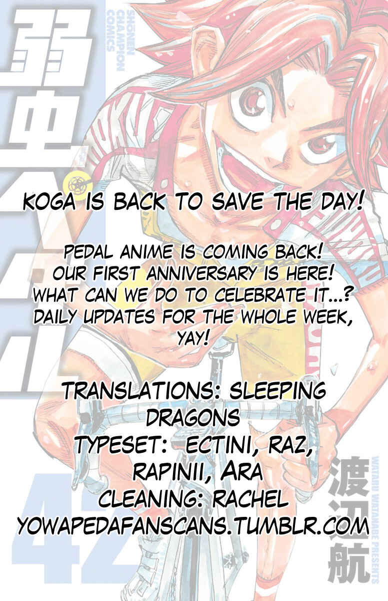 Page 18 Chapter 361 Yowamushi Pedal