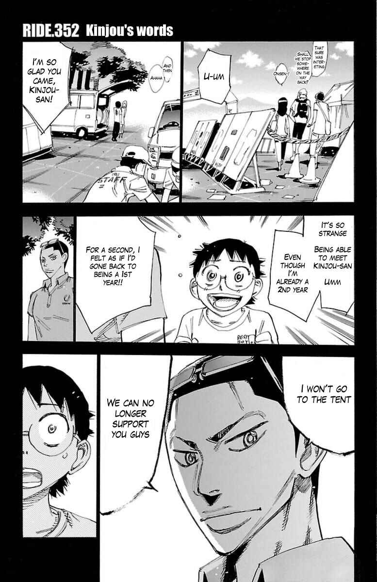 Page 1 Chapter 352 Yowamushi Pedal