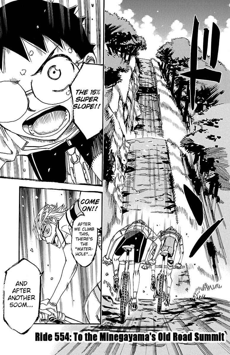 Page 1 Chapter 554 Yowamushi Pedal