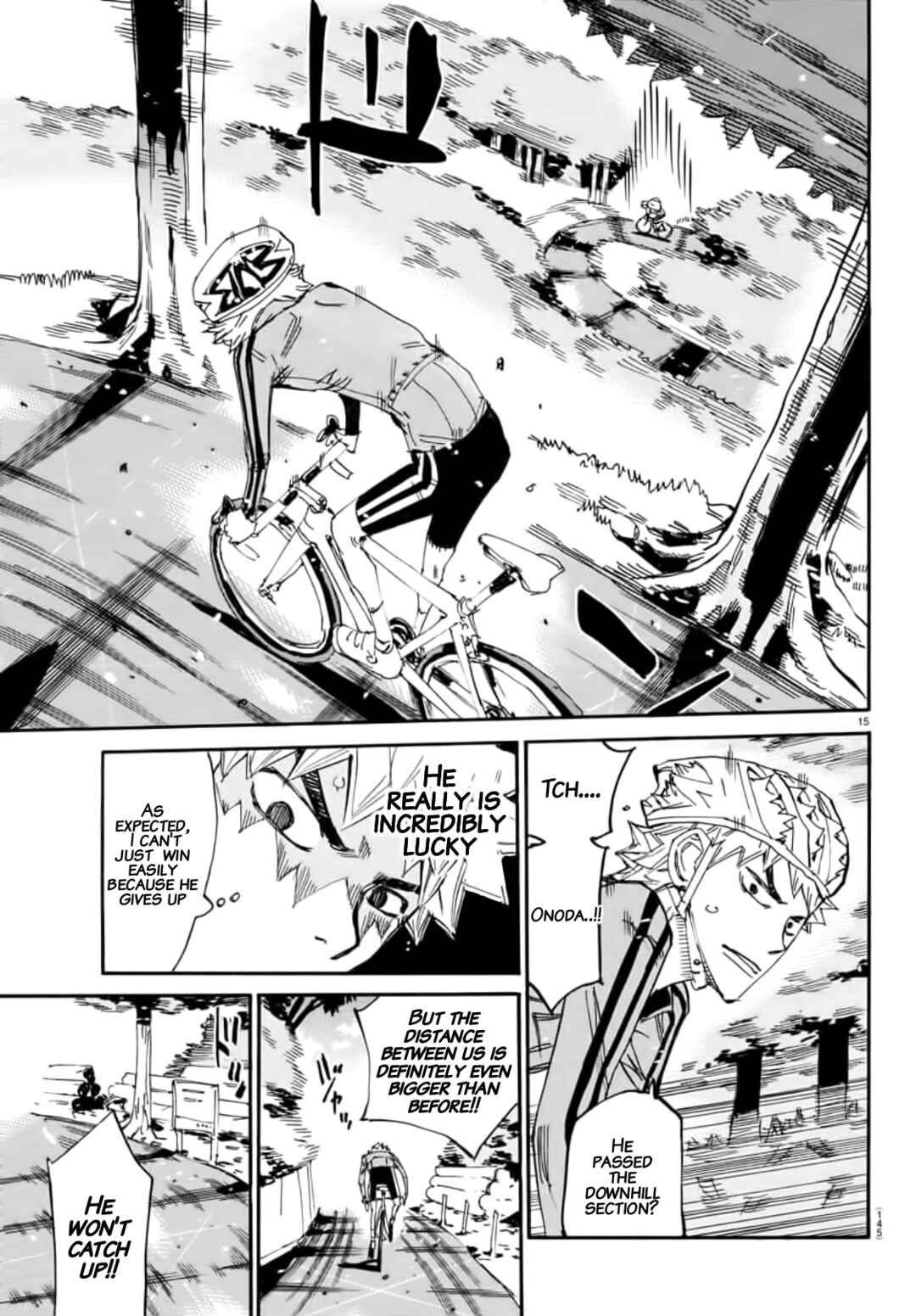 Page 14 Chapter 650 Yowamushi Pedal