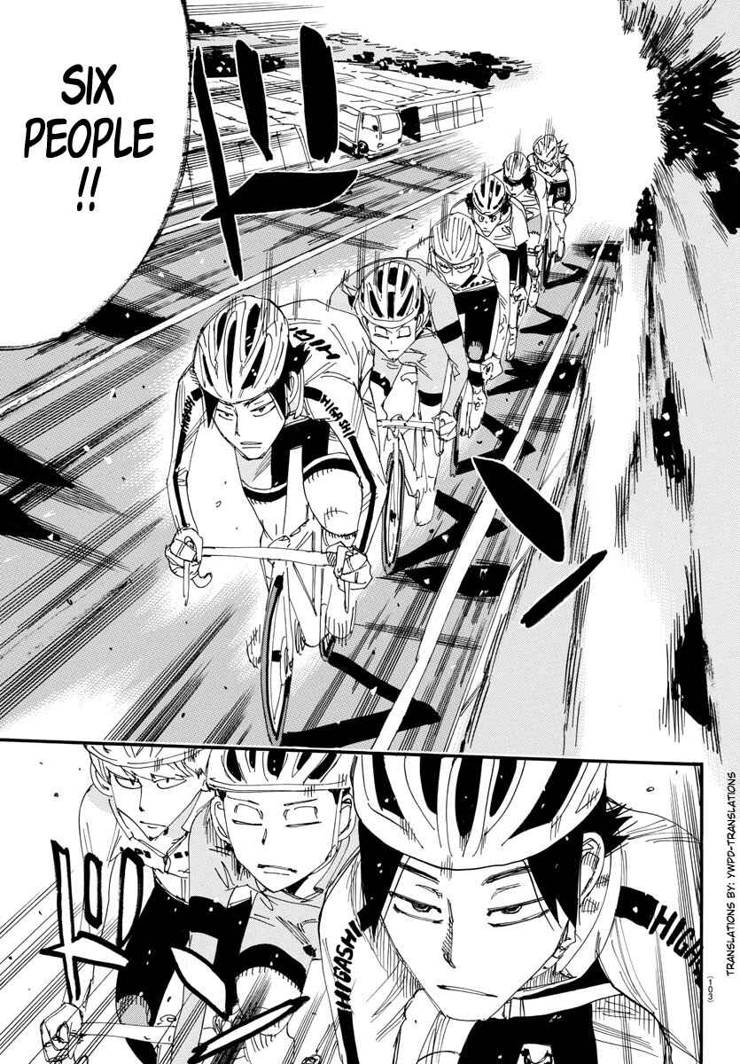 Page 16 Chapter 697 Yowamushi Pedal