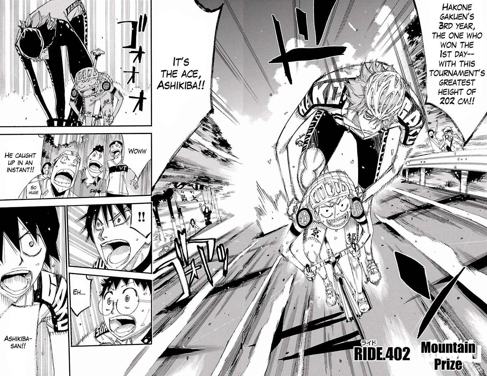 Page 2 Chapter 402 Yowamushi Pedal