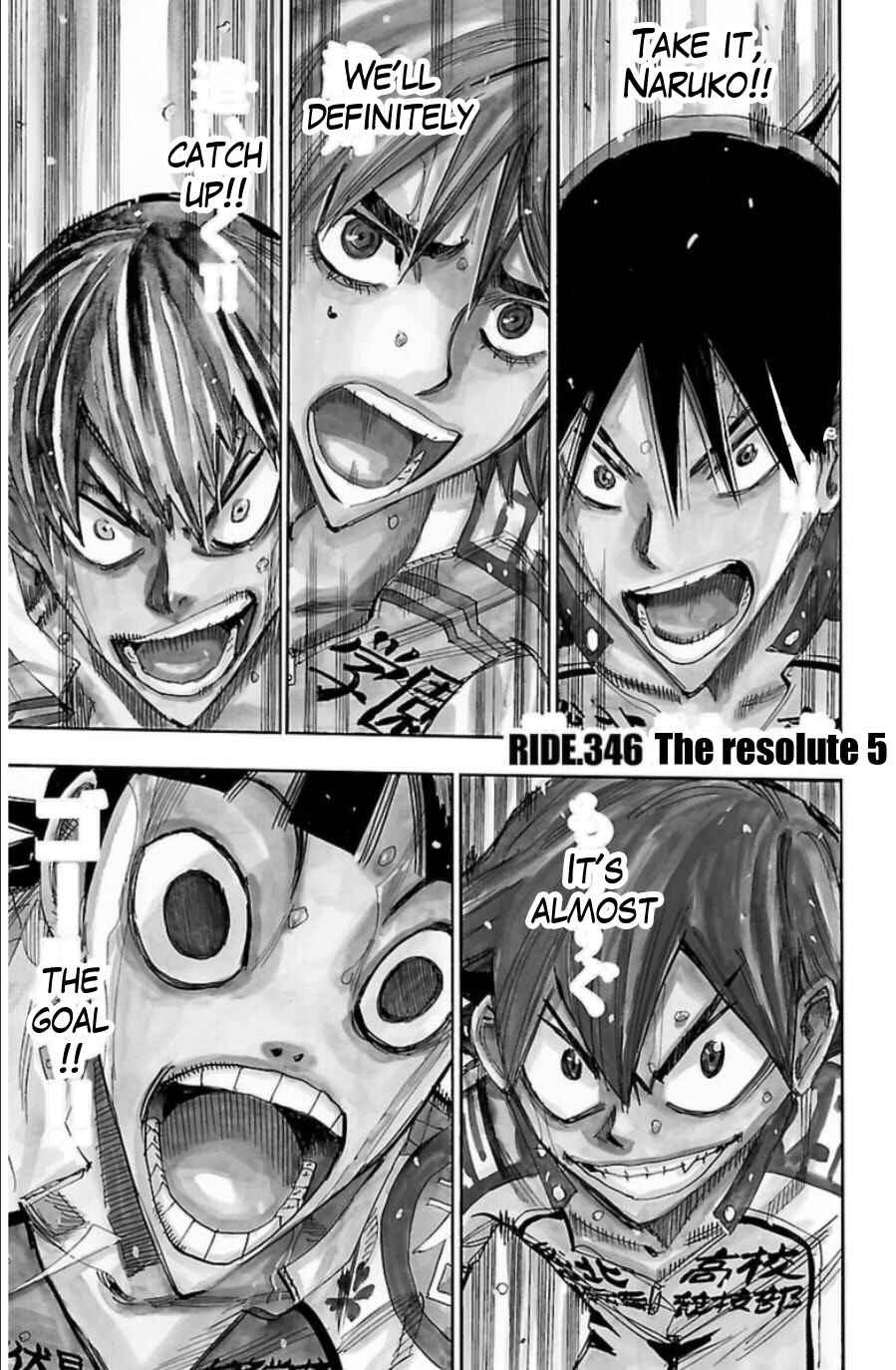 Page 1 Chapter 346 Yowamushi Pedal