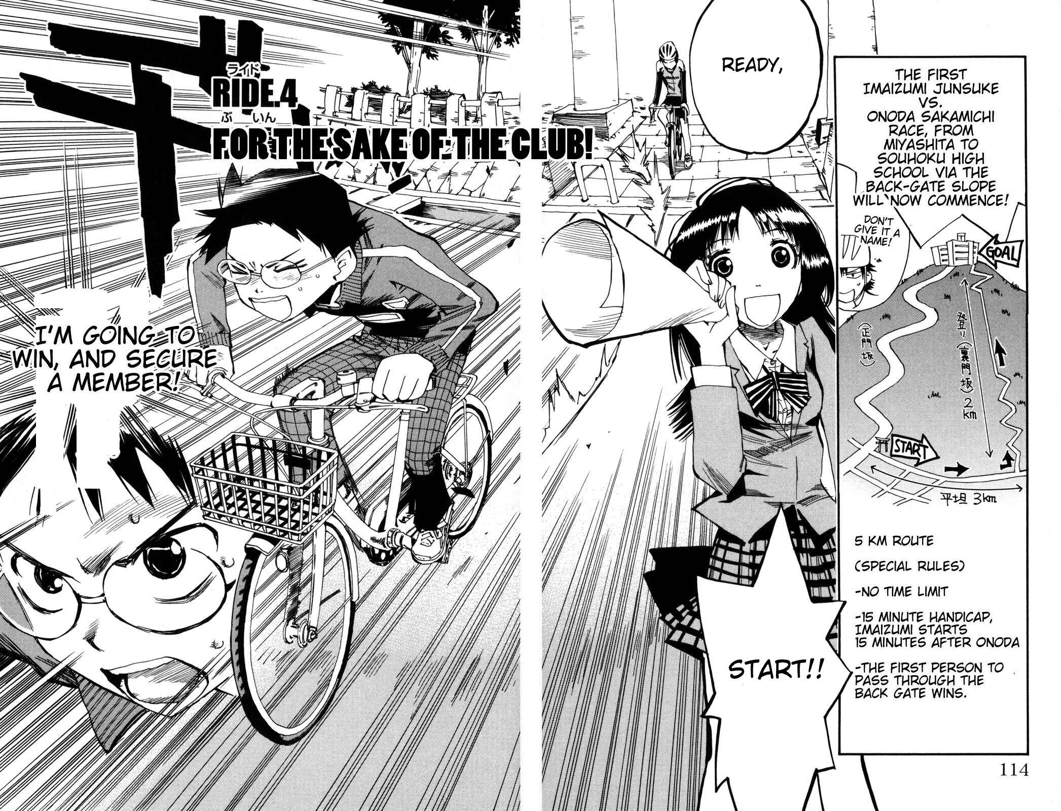 Page 2 Chapter 4 Yowamushi Pedal