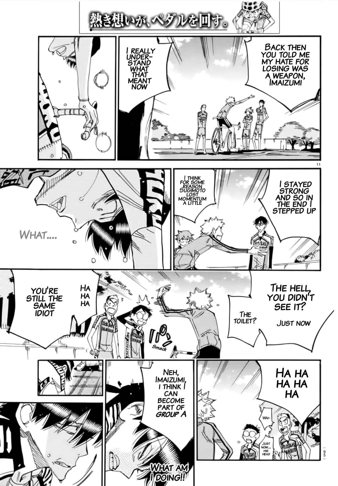 Page 11 Chapter 644 Yowamushi Pedal