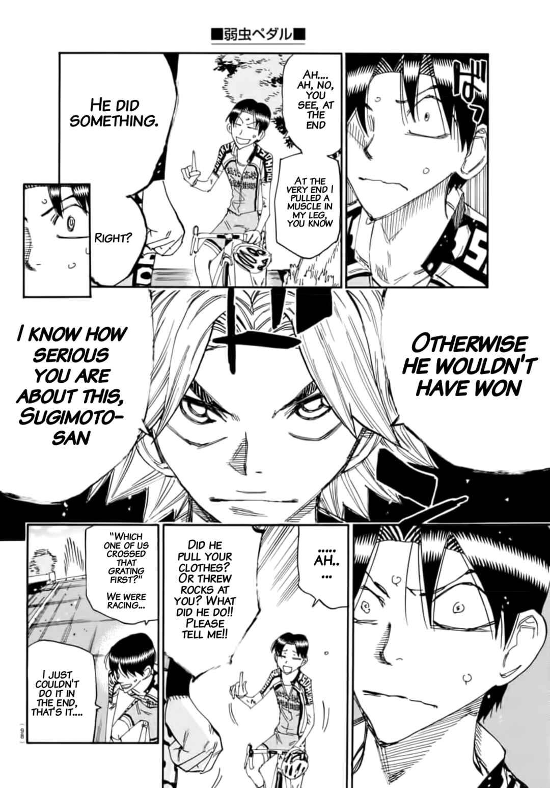 Page 14 Chapter 644 Yowamushi Pedal