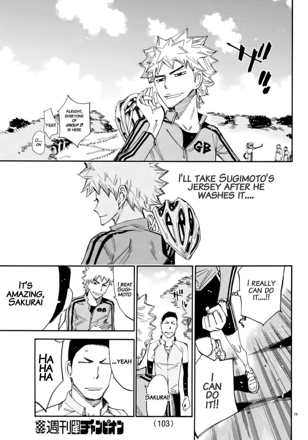 Page 19 Chapter 644 Yowamushi Pedal