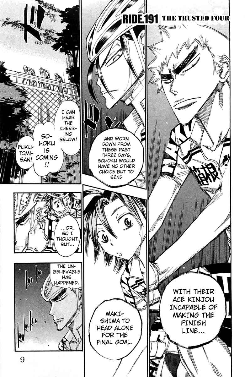 Page 3 Chapter 191 Yowamushi Pedal