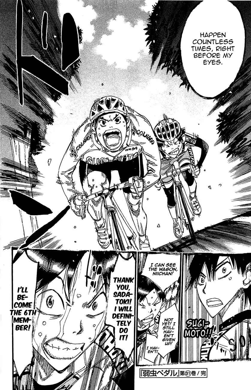 Page 18 Chapter 269 Yowamushi Pedal
