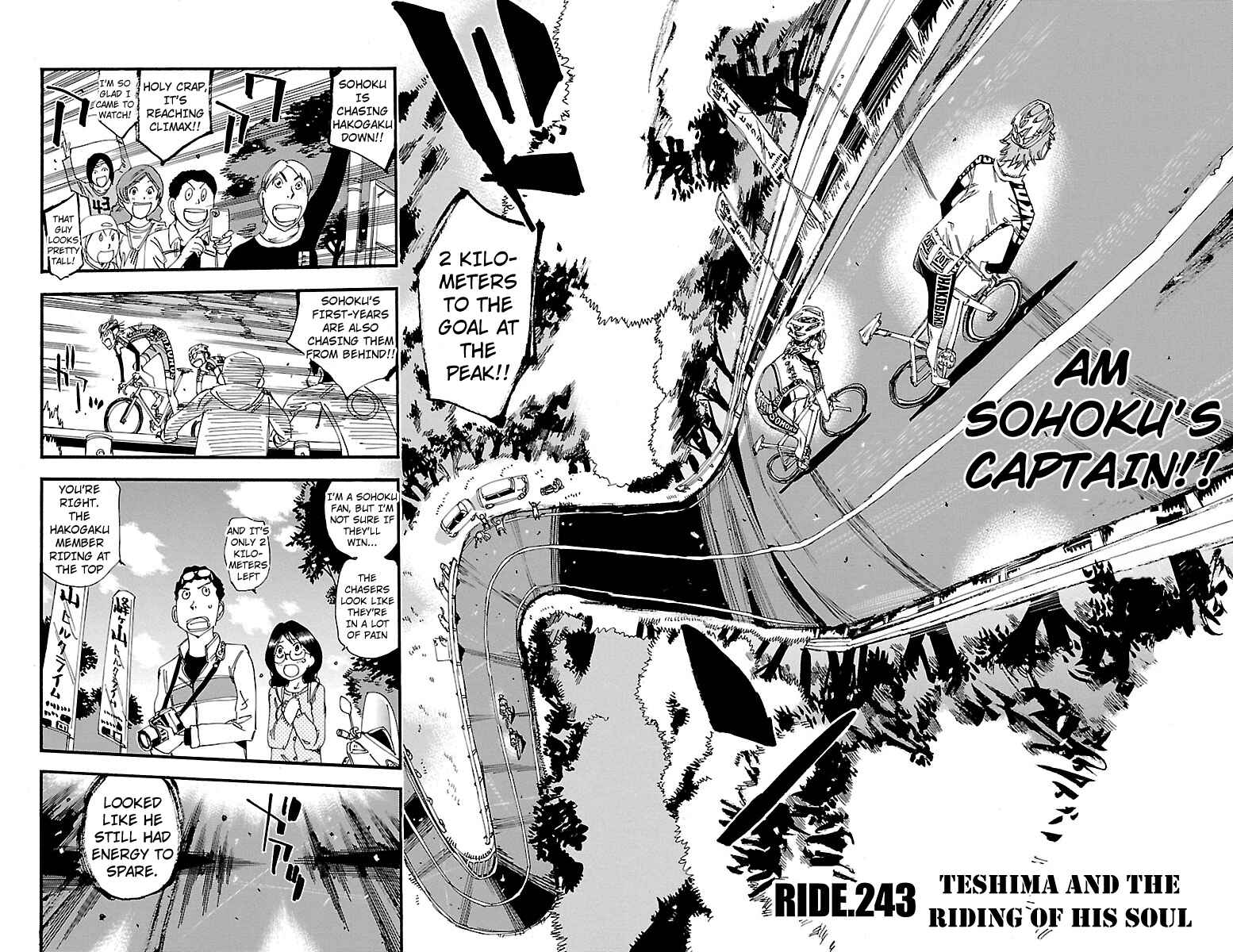 Page 2 Chapter 243 Yowamushi Pedal