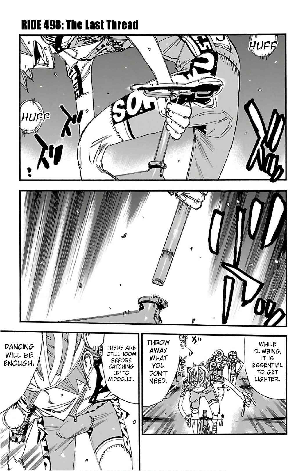 Page 1 Chapter 498 Yowamushi Pedal