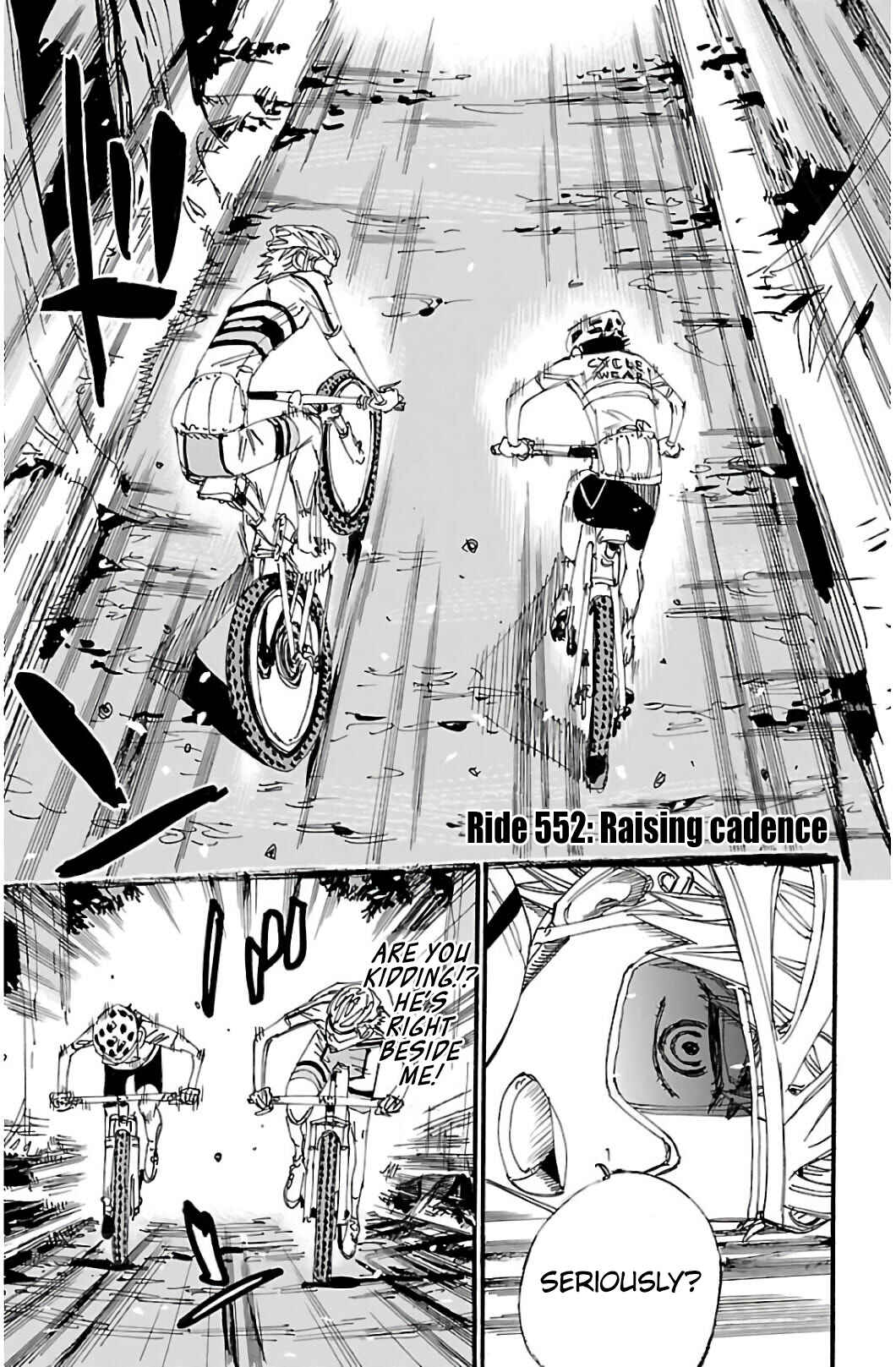 Page 1 Chapter 552 Yowamushi Pedal
