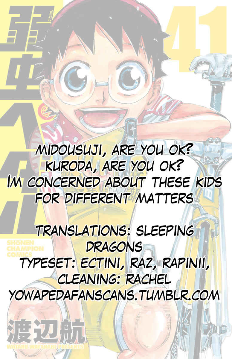 Page 18 Chapter 354 Yowamushi Pedal