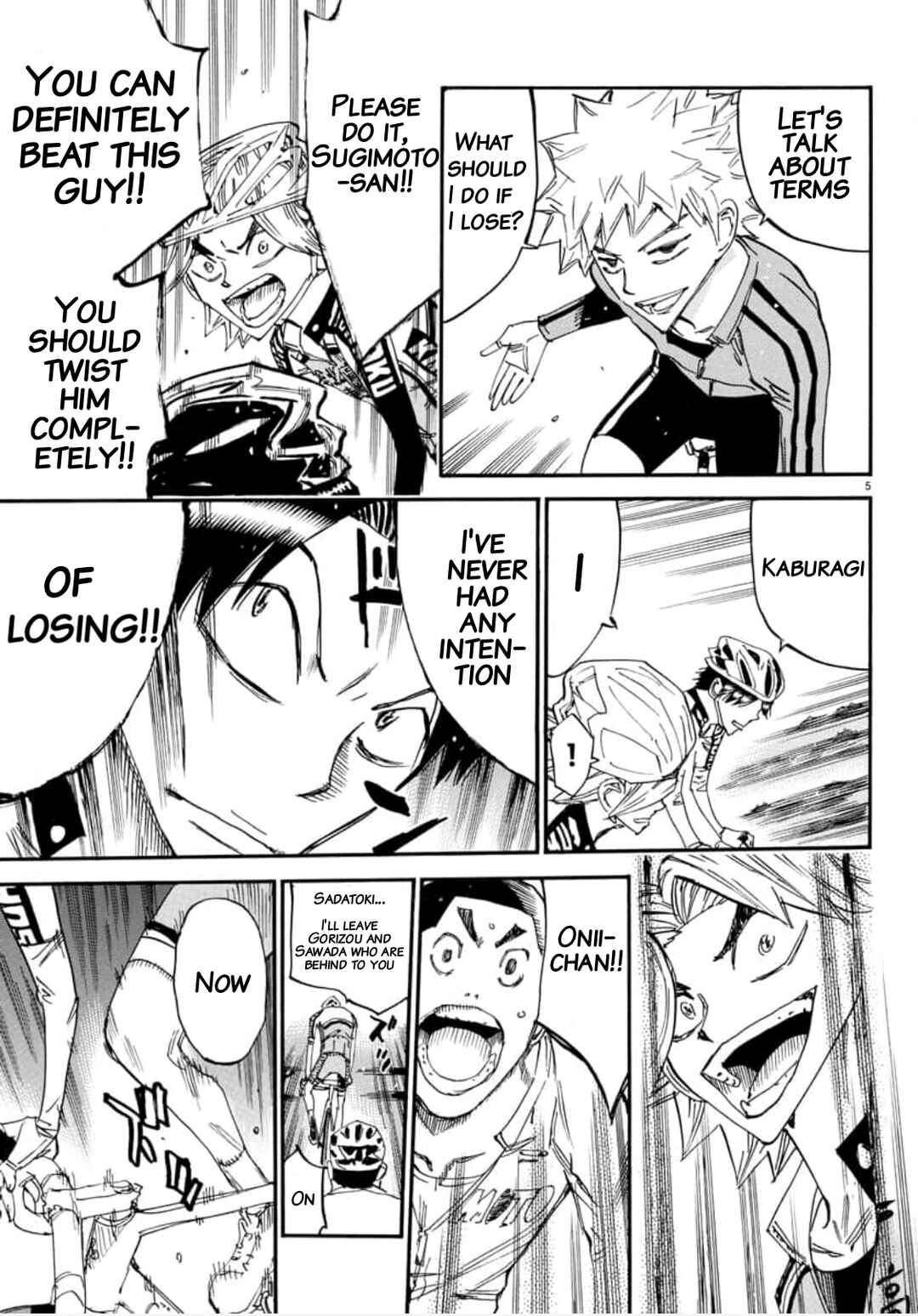 Page 4 Chapter 639 Yowamushi Pedal