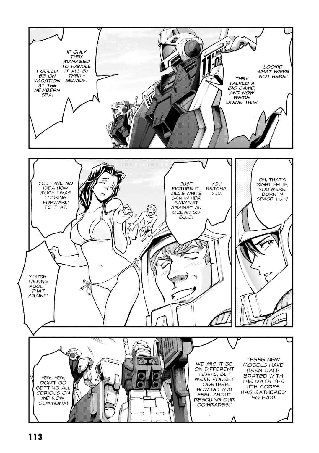 Page 19 Chapter 9 Mobile Suit Gundam Side Story - The Blue Destiny