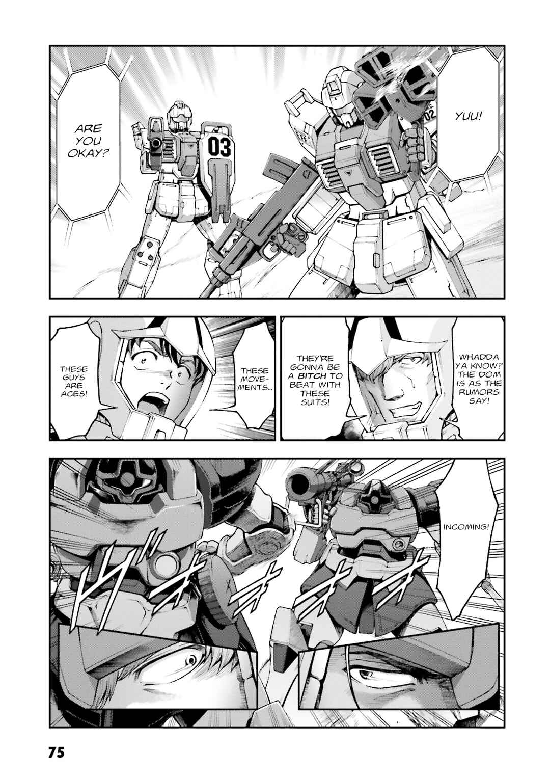 Page 13 Chapter 8 Mobile Suit Gundam Side Story - The Blue Destiny