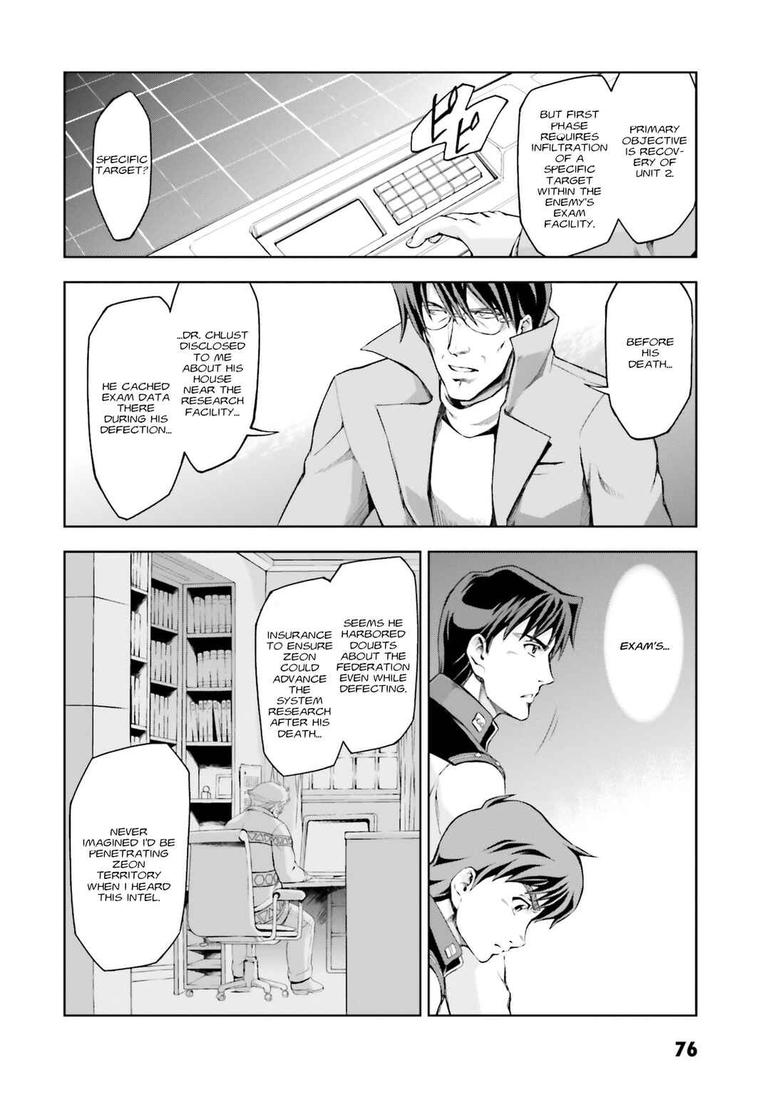 Page 10 Chapter 41 Mobile Suit Gundam Side Story - The Blue Destiny