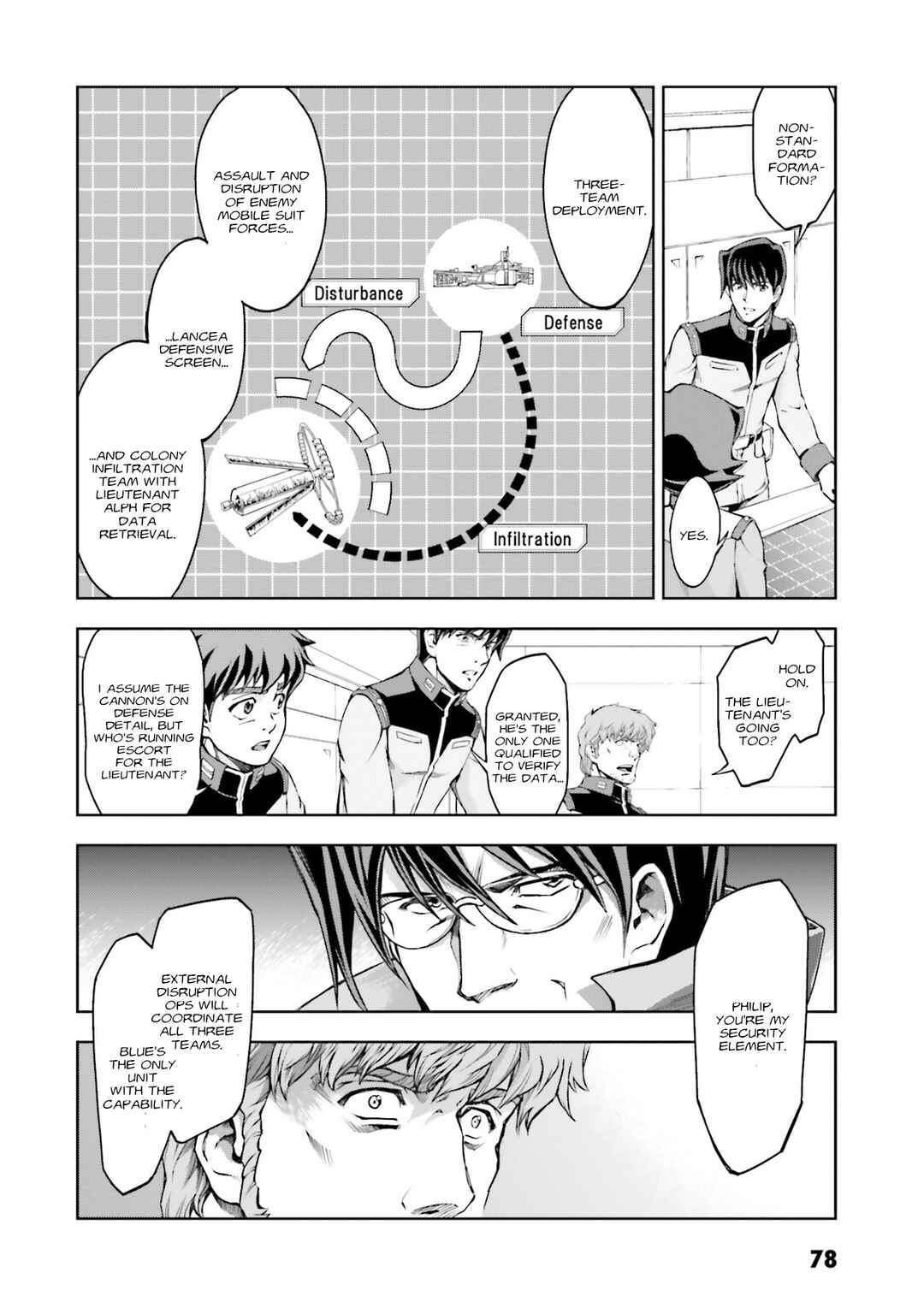 Page 12 Chapter 41 Mobile Suit Gundam Side Story - The Blue Destiny