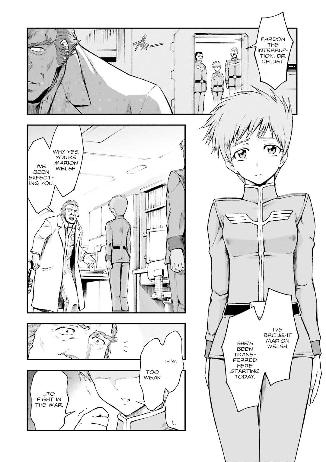 Page 12 Chapter 6 Mobile Suit Gundam Side Story - The Blue Destiny