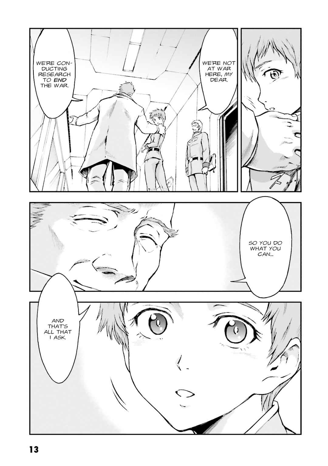 Page 13 Chapter 6 Mobile Suit Gundam Side Story - The Blue Destiny