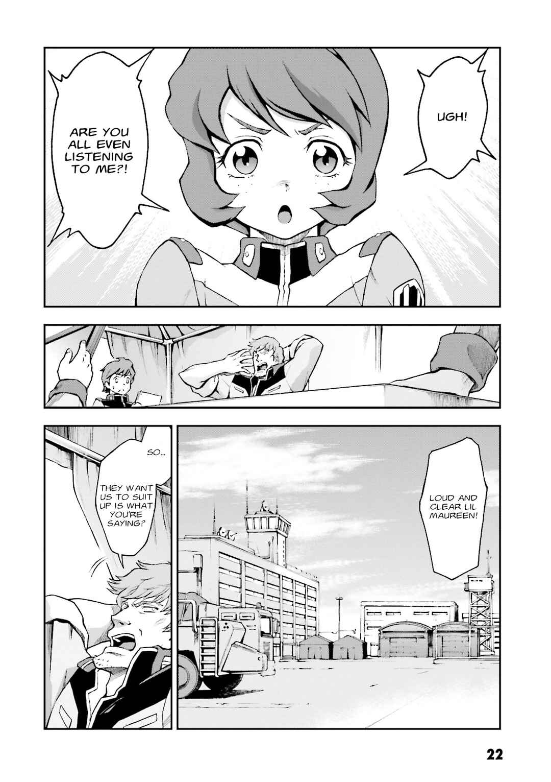 Page 22 Chapter 6 Mobile Suit Gundam Side Story - The Blue Destiny