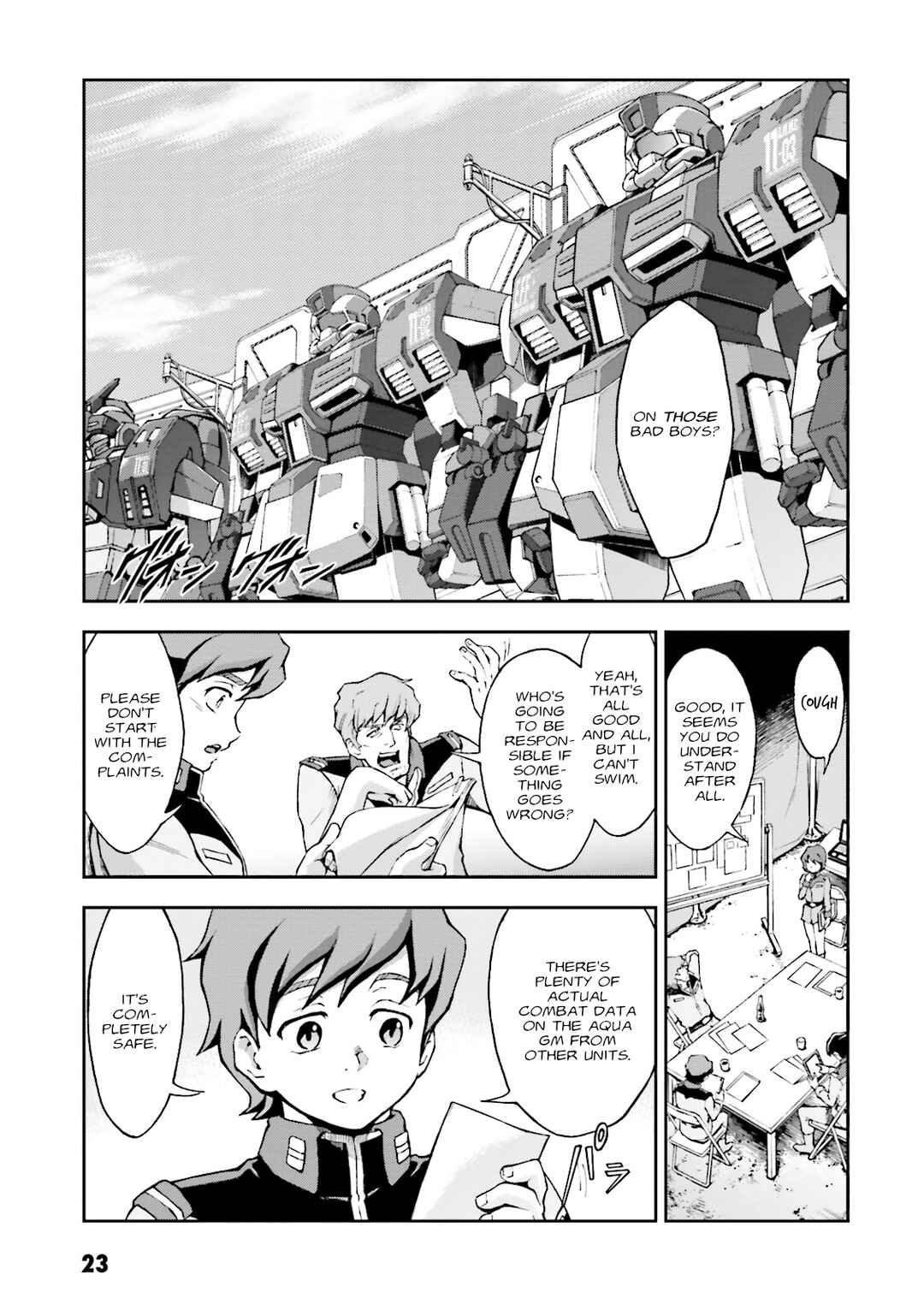 Page 23 Chapter 6 Mobile Suit Gundam Side Story - The Blue Destiny