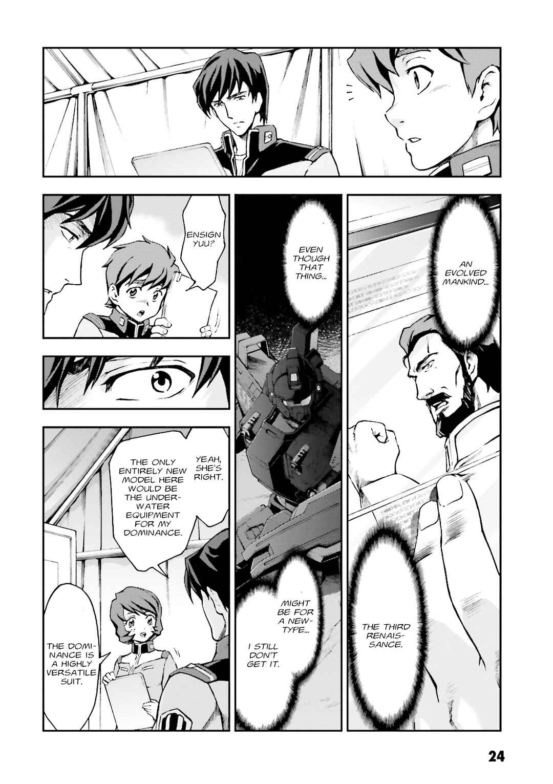 Page 24 Chapter 6 Mobile Suit Gundam Side Story - The Blue Destiny