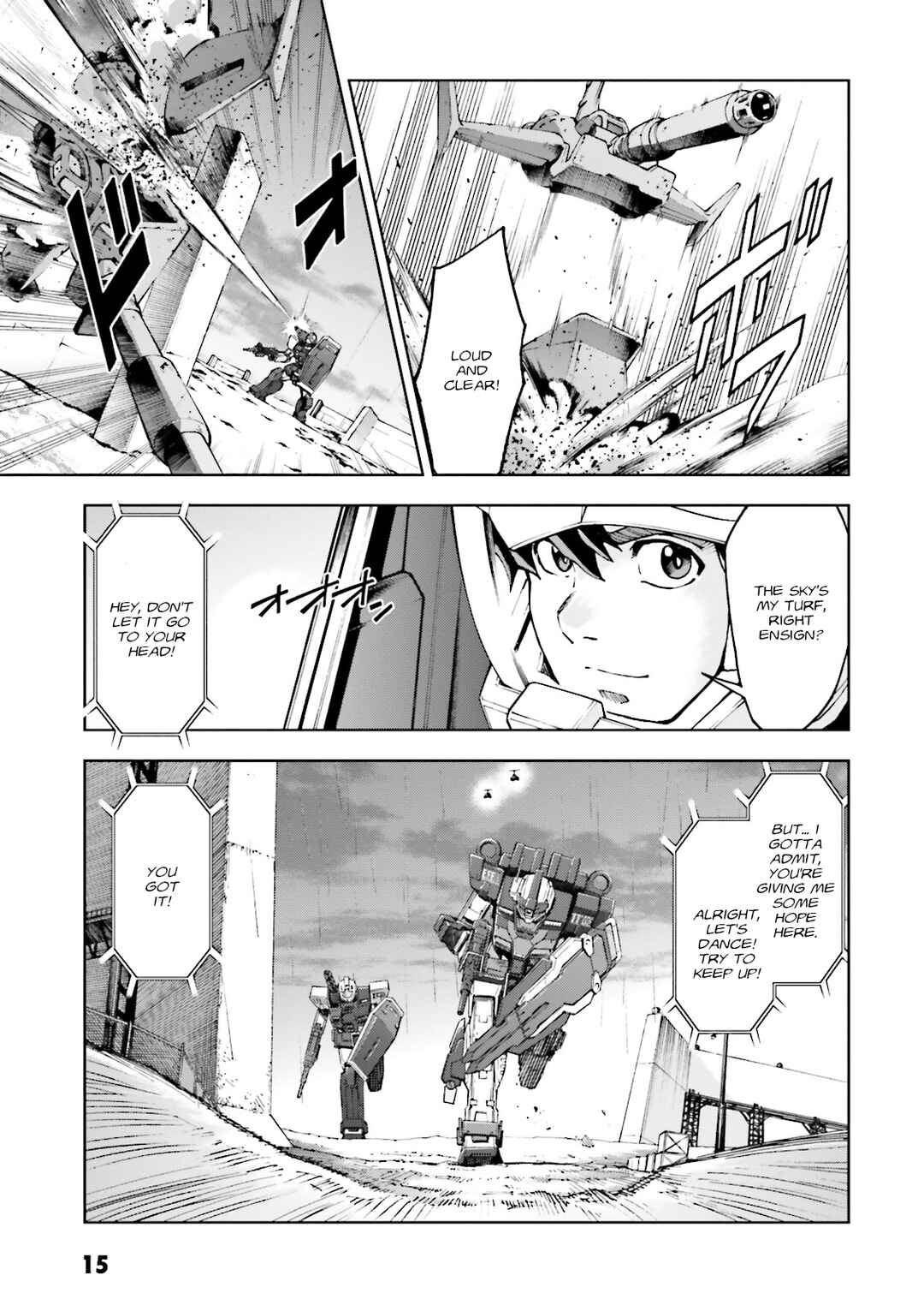 Page 15 Chapter 16 Mobile Suit Gundam Side Story - The Blue Destiny