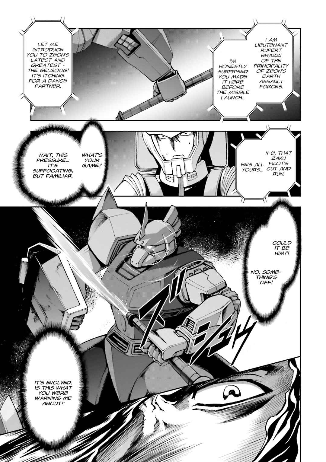Page 36 Chapter 16 Mobile Suit Gundam Side Story - The Blue Destiny