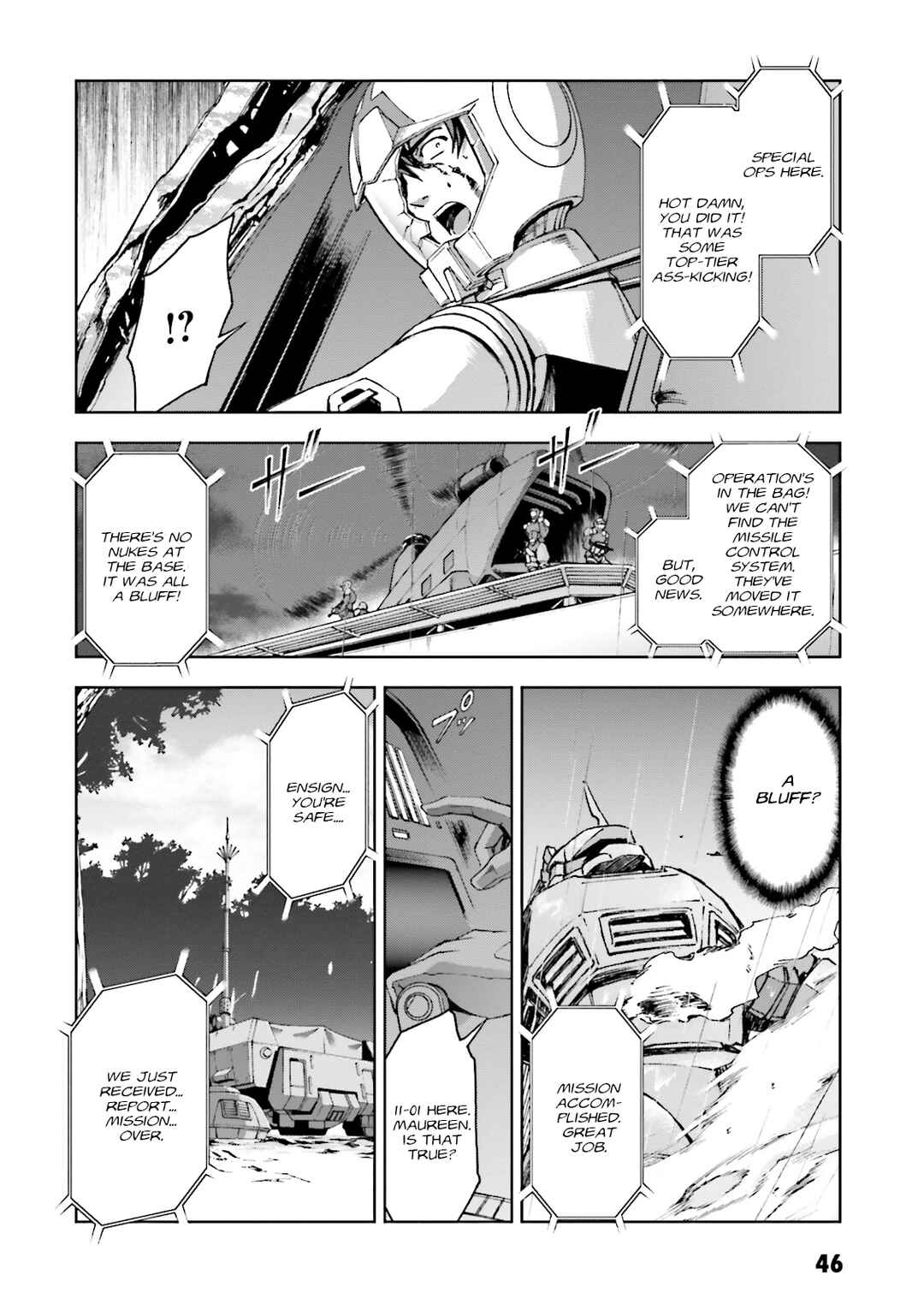 Page 45 Chapter 16 Mobile Suit Gundam Side Story - The Blue Destiny