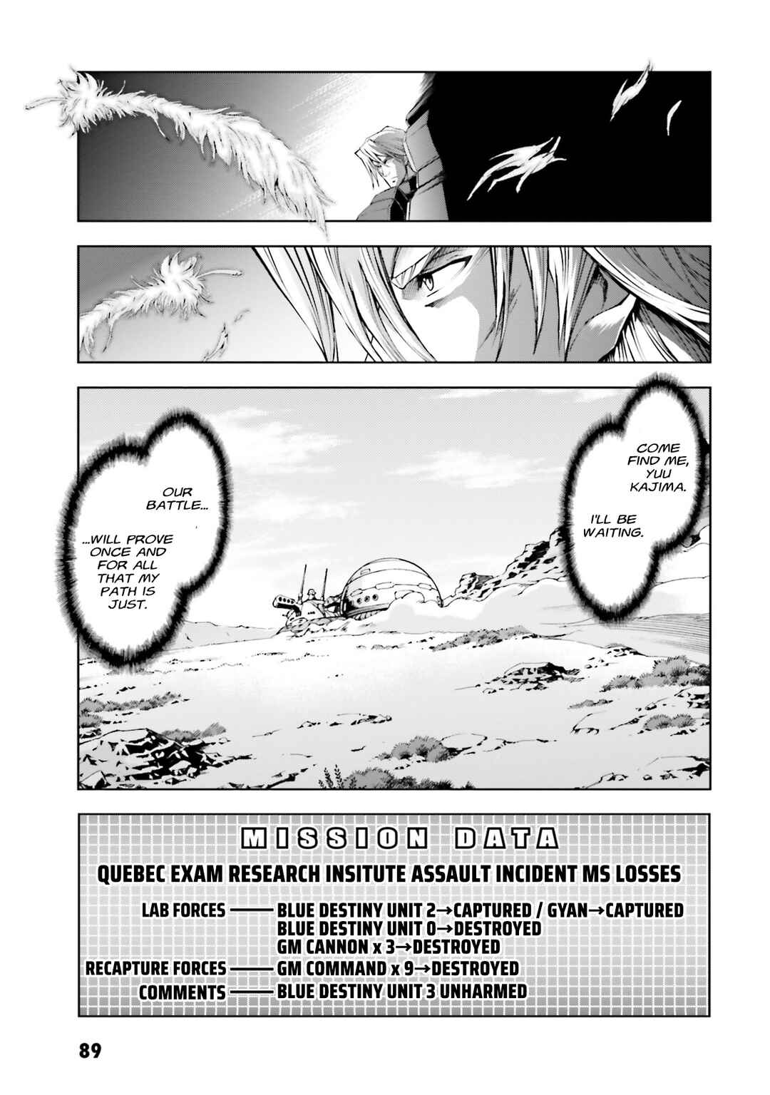 Page 36 Chapter 31 Mobile Suit Gundam Side Story - The Blue Destiny