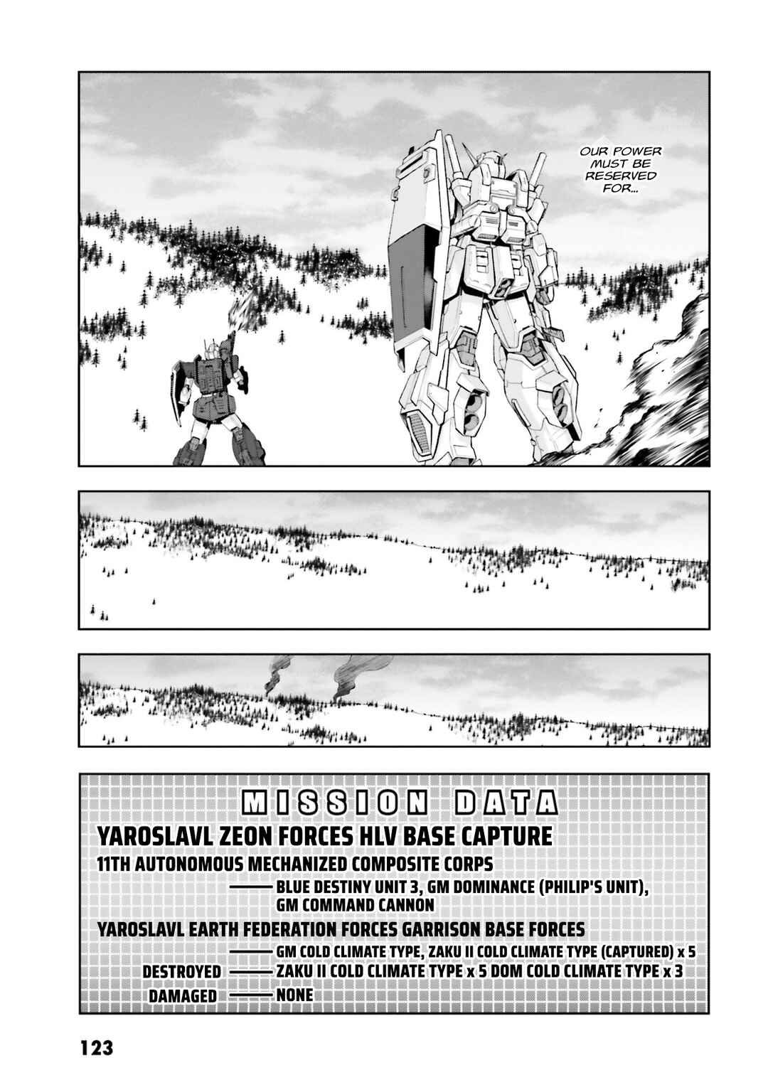 Page 33 Chapter 32 Mobile Suit Gundam Side Story - The Blue Destiny